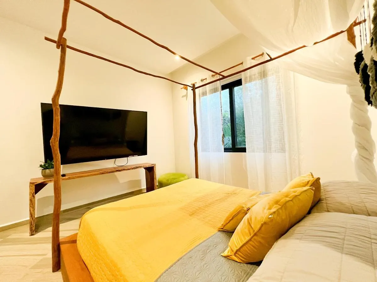 Apartment El Refugio Verde En La Veleta Espacioso Y Acogedor Con Top Amenities 2 Dormitorios Tulum Mexico