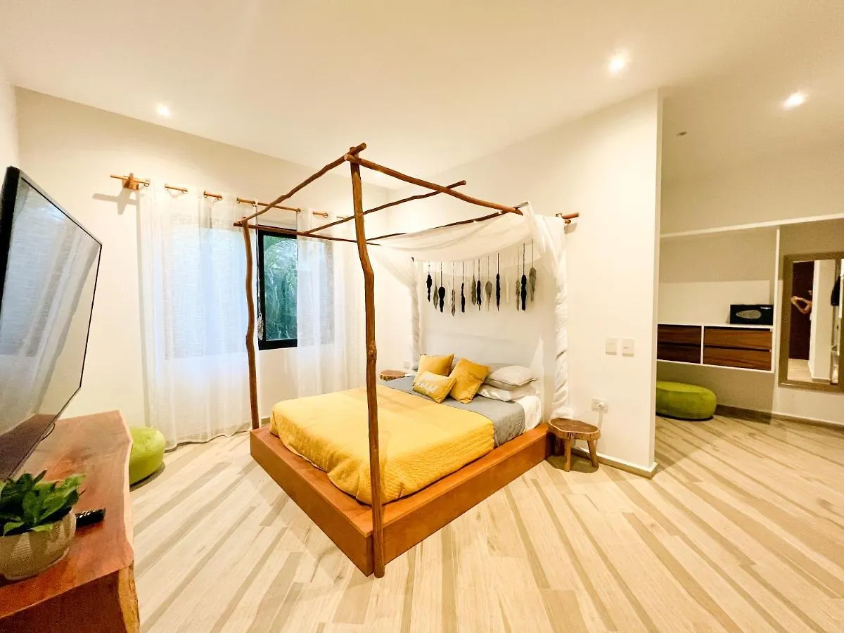 El Refugio Verde En La Veleta Espacioso Y Acogedor Con Top Amenities 2 Dormitorios Tulum Apartment