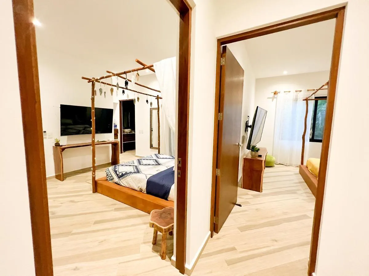 El Refugio Verde En La Veleta Espacioso Y Acogedor Con Top Amenities 2 Dormitorios Tulum 0*,