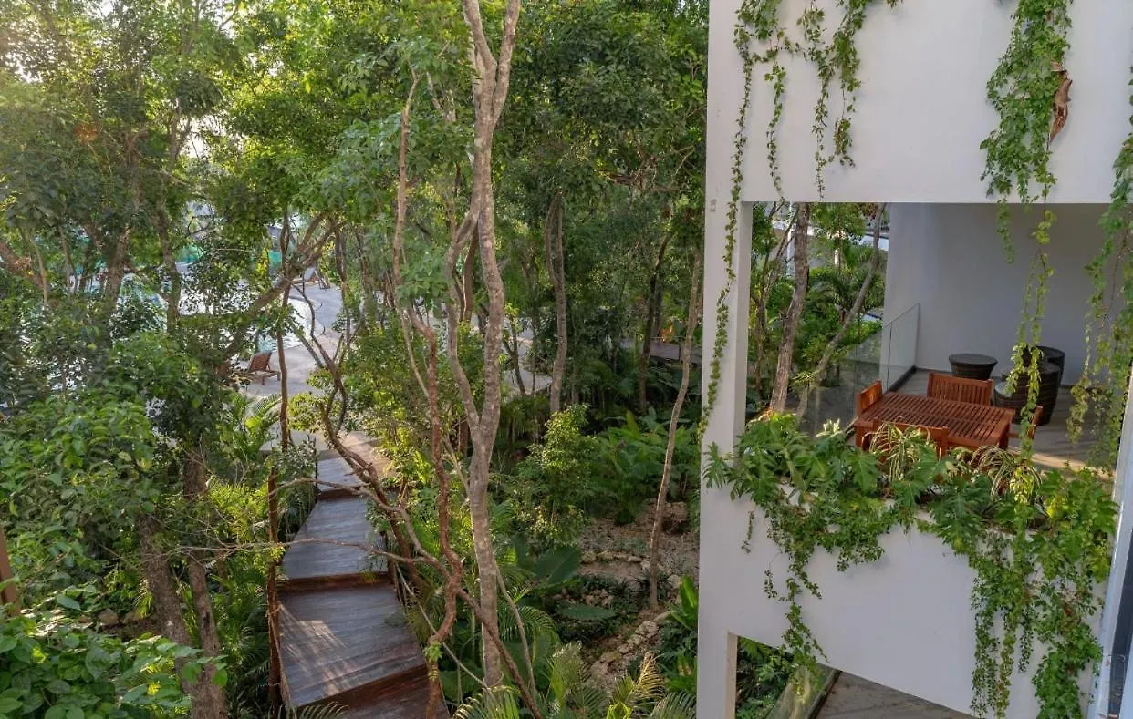 El Refugio Verde En La Veleta Espacioso Y Acogedor Con Top Amenities 2 Dormitorios Tulum Apartment